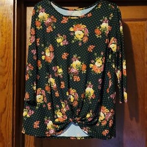 Black 1/4 sleeve